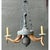 Vintage Horn Motif Metal Hanging Light For Sale - Image 4 of 12