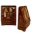 Inlaid Chinese Bookends - a Pair For Sale - Image 4 of 7