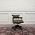 Brown Chesterfield Desk Chair in Green Leather For Sale - Image 8 of 8