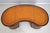 Wood Maitland Smith Leather Top Mahogany Kidney Shape Desk For Sale - Image 7 of 18