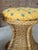 Wood Pair of Monumental Handcrafted Rattan Hourglass Ottomans by Mastercraft of Manila For Sale - Image 7 of 12