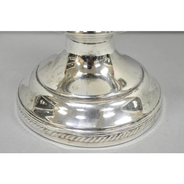 Mid 20th Century Vintage English Regency Style Silver Plated Champagne Chiller Bar Ice Bucket For Sale - Image 5 of 15
