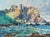 Medieval Castle on a Cliff by the Sea on North Coast of Ireland by Irish Artist 1994 Circa For Sale - Image 6 of 13