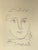 Mid-Century Modern 1960s Original Pablo Picasso Etching "Pour Roby" (L'Age De Soleil) Authenticated, Framed For Sale - Image 3 of 6