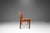 1970s Danish Mid-Century Modern Dining / Desk Chair in Solid Teak & Original Oatmeal Fabric by Scandinavia Woodworks Co., C. 1970's For Sale - Image 5 of 18