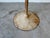 Vintage Tulip Metal Base Dining Table With Italian Travertine Top – Outdoor For Sale - Image 10 of 12
