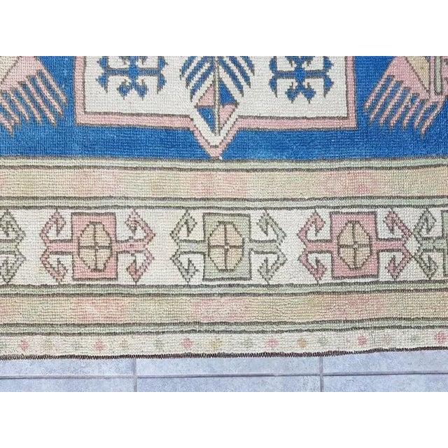 1960s Turkish Rectangular Vintage Rug For Sale - Image 6 of 11