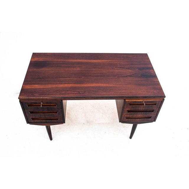 Vintage Danish Teak Desk, 1960s For Sale - Image 14 of 18