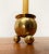 Mid-Century Scandinavian Brass Candleholder, 1960s For Sale - Image 5 of 7