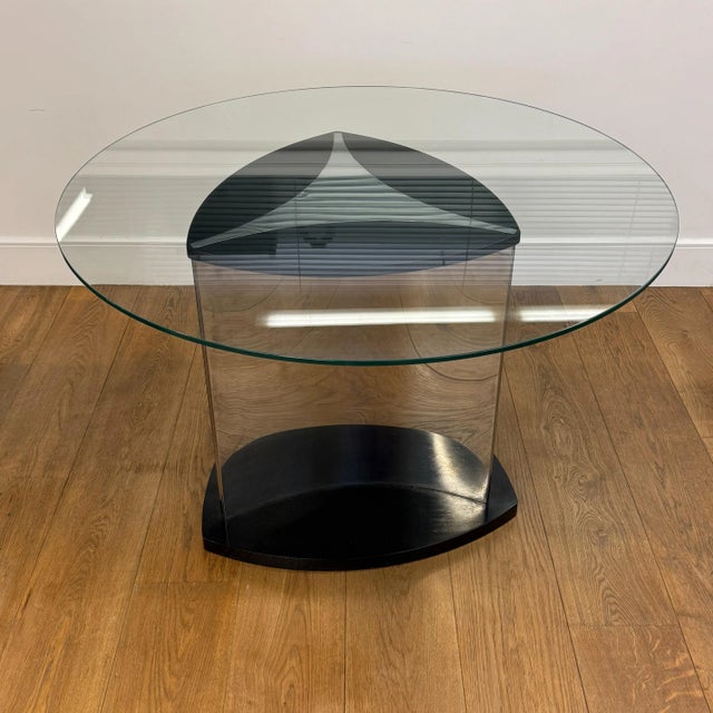 Metal Italian Round Metal Table, 1970 For Sale - Image 7 of 9