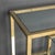 Gold Antique Etagere in Chromed Brass, 1970 For Sale - Image 8 of 17