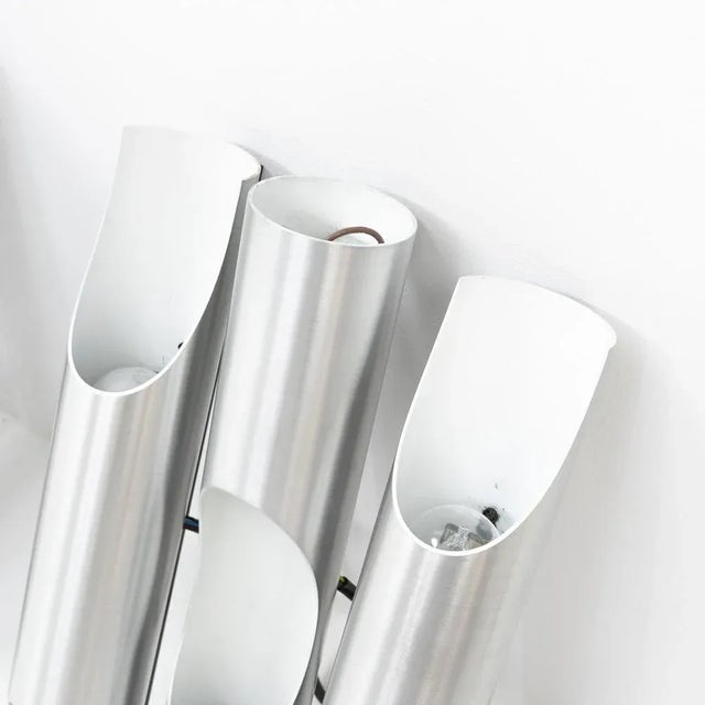 Fuga Wall Lamps by Maija Liisa Komulainen for RAAK Amsterdam, 1970s, Set of 6 For Sale - Image 6 of 12