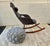 Gray Pod Rocking Chair and Knot Ottoman For Sale - Image 8 of 10