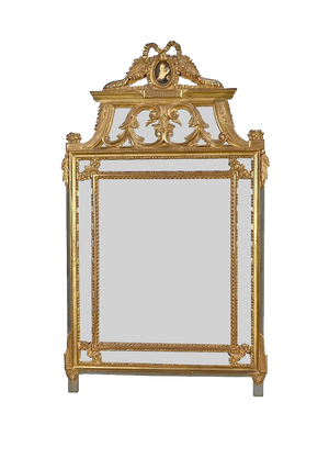 Louis XVI Style Mirror, Late 19th Century