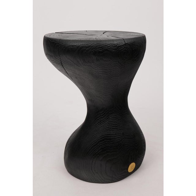 Rustic Sculptural Side Table by Logniture For Sale - Image 12 of 18