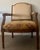 1990s Attributed to Nancy Corzine Josephine "Lounge" Chair With Id Collection Fabric For Sale - Image 9 of 9