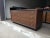 .......really sharp looking 1950's custom lacquered mahogany chest with solid brass hardware designed by Edward Wormley...