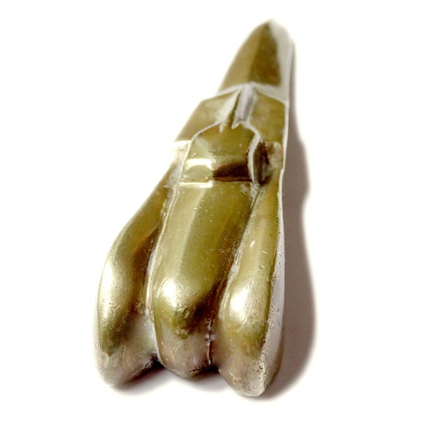 French Art Deco Car Letter Opener in Bronze, 1930s For Sale - Image 10 of 11
