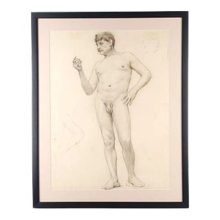 École Des Beaux-Arts Academic Study, France, 19th Century For Sale