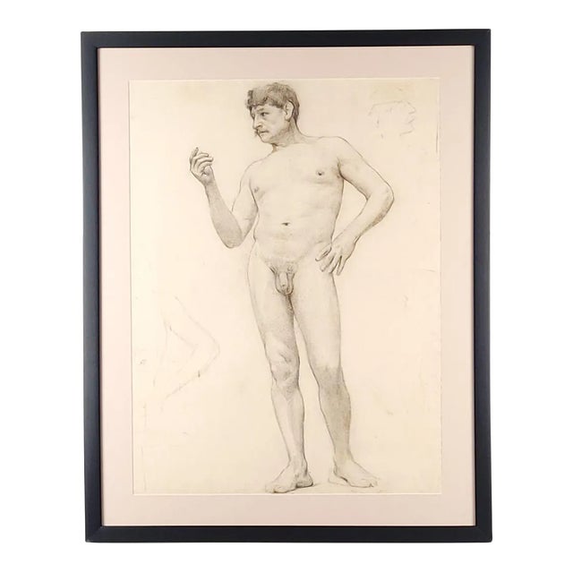 École Des Beaux-Arts Academic Study, France, 19th Century For Sale