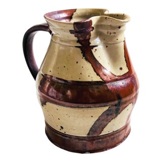 Vintage Studio Pottery Pitcher For Sale