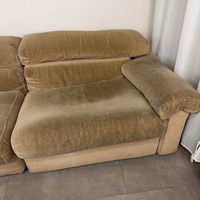 Vintage Modular Sofa by A. and T. Scarpa for B&B Italia, 1975, Set of 4 For Sale - Image 7 of 18