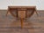 19th Century Italian Walnut Demi-Lune Table With Satinwood Inlay and Rear Drawer For Sale - Image 10 of 10