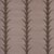 SAMPLE - Schumacher x Celerie Kemble Acanthus Stripe Sisal Wallpaper In Mocha For Sale