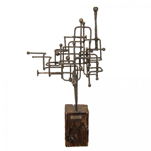 Origin Mexico Period 1950-1979 Dimensions W. 6.25 in; H. 39 in; D. 7 in; W. 15.88 cm; H. 99.06 cm; D. 17.78 cm; Condition...