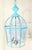 Vintage Hexagonal Solid Brass Hanging Lantern / Dome Pendant Light For Sale - Image 11 of 17