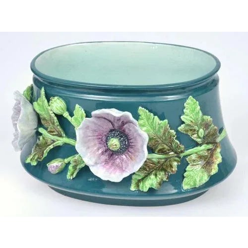 Green Pot Vase, 1890s For Sale - Image 4 of 4
