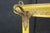 19th C French Yellow Toleware Tiered Tray Table Stand Chinoiserie Pastoral Scene For Sale - Image 6 of 18