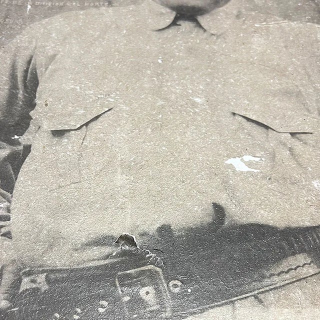 Antique Framed Photograph of Pancho Villa – Mexican Revolution - Mexico For Sale In Oklahoma City - Image 6 of 8