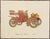 Traditional Antique Automobiles Lithograph - Set of Three For Sale - Image 3 of 5