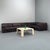 5-piece upholstered seating group by De Sede, model DS76 Beautifully patinated leather in the usual De Sede quality...