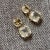 Created in 18 karat yellow gold Rock crystal 11 carats approx. Limited Edition This limited edition pair of earrings,...