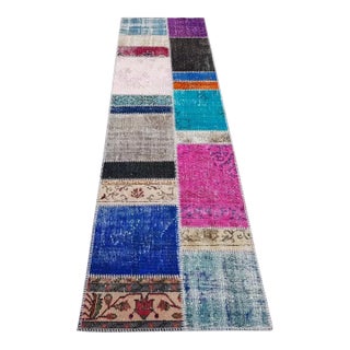 Oushak Vintage Anatolian Runner For Sale
