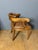 Restoration Office Chair with Walnut Scrolls For Sale - Image 3 of 7