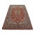 Najafabad Rug 7’8” X 10’11” Red Wool Vintage Traditional Hand-Knotted Carpet For Sale