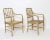 Boho Chic Late 20th Century Organic Bamboo McGuire Armchairs - Set of 4 For Sale - Image 3 of 13