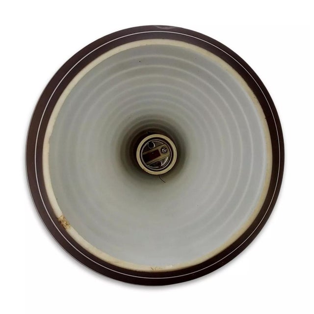 Mid-Century Modern Vintage Mid-Century Modern Light Fixture Pendant Moe Light For Sale - Image 3 of 5