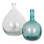 Vintage Blown Glass Demijohn Bottles Set of 2 For Sale