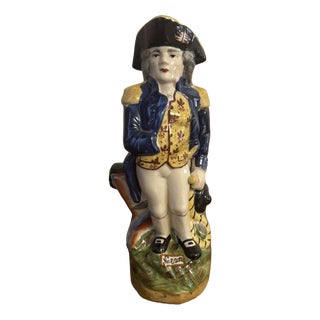 19th Century Antique Lord Nelson Toby Jug For Sale