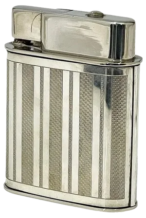 Dutch Silver Table Lighter, 1949