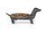 Cast brass dachshund dish finished in Barcelona Bronze. Tiger penshell bowl on the dog's back acts as a catchall tray for...
