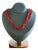 Vintage Native American Style 10-Strand Mediterranean Red Coral Necklace 1971 Four Square Marks For Sale