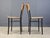 Mid-Century Modern Vintage Wicker Dining Chairs, 1980s, Set of 4 For Sale - Image 3 of 7