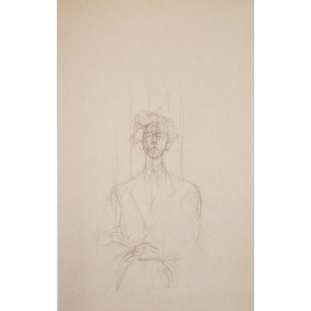 Artist: alberto giacometti (1901-1966), d'après title: "ritratto di isaku yanaihara" (portrait of isaku yanaihara) year of...