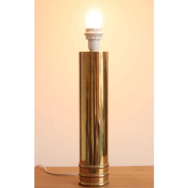 Mid-Century Swedish Brass Model B 010 Table Lamp from Bergbom, 1960s For Sale - Image 16 of 18