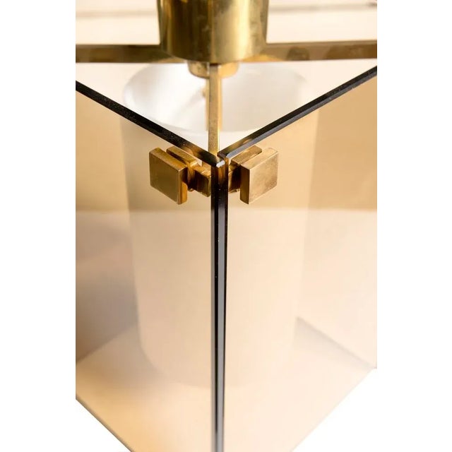 Fontana Arte Model 2211 Pendant Lamps by Max Ingrand for Fontana Arte, 1960s For Sale - Image 4 of 5